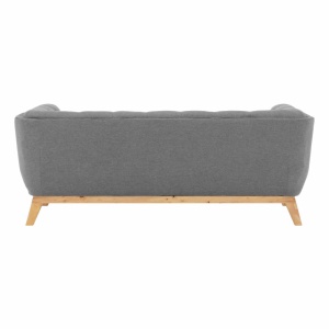 CANAPEA EVARIST, GRI/STEJAR, DIN TEXTIL SI LEMN, STIL MODERN, TK - Img 3
