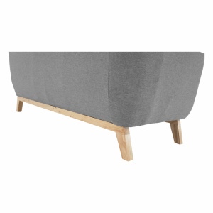 CANAPEA EVARIST, GRI/STEJAR, DIN TEXTIL SI LEMN, STIL MODERN, TK - Img 7