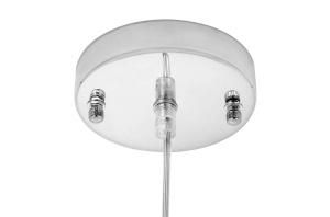 CANDELABRU CU LED-URI ATOMIC, CROM, DIN METAL, STIL MODERN, B2 - Img 3