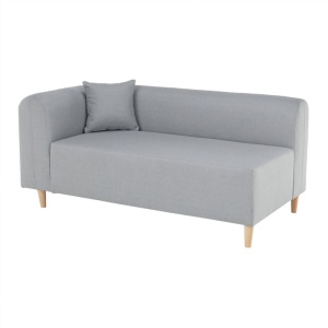 COLTAR BROKEN, MODEL STANGA, GRI, DIN TEXTIL SI LEMN, STIL MODERN, TK - Img 3