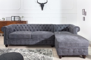 COLTAR CLASIC 280CM, CHESTERFIELD II, GRI ANTICHIZAT, COD 40516 - Img 5