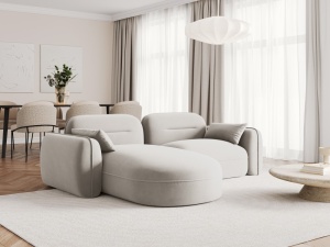 COLTAR ELEGANT 3 LOCURI, SYDNEY, BEIGE DESCHIS, STANGA, MATERIAL CATIFEA, ARTIM GROUP SELECTION