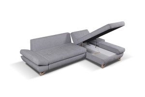COLTAR EXTENSIBIL AVESTA GRI DESCHIS DESIGN MODERN - Img 2