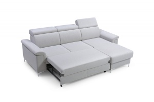 COLTAR EXTENSIBIL VERMONT GRI DESCHIS DIN STOFA DE CALITATE SUPERIOARA