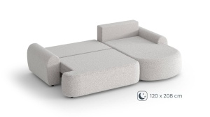 COLTAR, MODEL 2024, OLIVIO L, IN DIVERSE NUANTE, MATERIAL DE CALITATE BOUCLE, DESIGN DEOSEBIT - Img 5