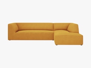 COLTAR MODULAR RUBY, DREAPTA, 4 LOCURI, 273 CM, DIVERSE CULORI SI MATERIALE, DESIGN DEOSEBIT - Img 14