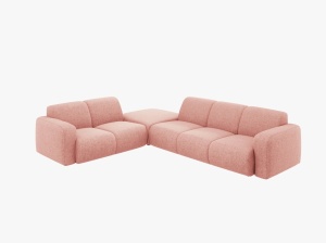 COLTAR MOLINO, STANGA, 6 LOCURI, 315 CM, DIVERSE CULORI SI MATERIALE, DESIGN DEOSEBIT - Img 12