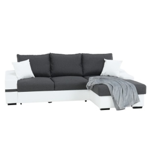 COLTAR OREGON COLT MIC, ALB SI GRI, DIN TEXTIL SI PIELE ECOLOGICA, MODEL DREAPTA, STIL MODERN, TK - Img 4