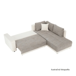 COLTAR ORLAN, NEGRU/GRI, DIN TEXTIL-STOFA SI MICROFIBRA, UNIVERSAL (S/D), STIL MODERN, TK - Img 5