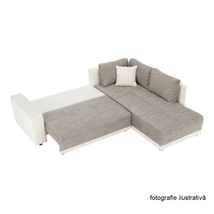 COLTAR ORLAN, TURCOAZ, DIN TEXTIL-STOFA SI MICROFIBRA, UNIVERSAL (S/D), STIL MODERN, TK - Img 5