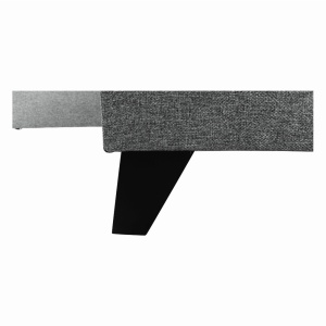 COLTAR SADAH, MODEL DREAPTA, GRI, DIN TEXTIL, EXTENSIBIL, SPATIU DEPOZITARE, STIL MODERN, TK - Img 4