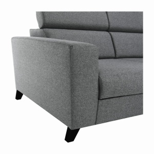 COLTAR SADAH, MODEL DREAPTA, GRI, DIN TEXTIL, EXTENSIBIL, SPATIU DEPOZITARE, STIL MODERN, TK - Img 6