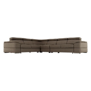 COLTAR SEGORIA LUX, MODEL DREAPTA, GRI/MARO, DIN TESATURA SAVANA, EXTENSIBIL, SPATIU DEPOZITARE, STIL MODERN, TK - Img 3