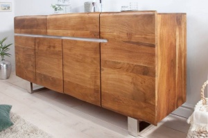 COMODA DIN LEMN MASIV 170CM, MAMMUT, DESIGN VINTAGE/INDUSTRIAL, ARTIM GROUP SELECTION - Img 3