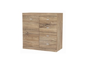 COMODA LIVING RED STEJAR STIRLING - DESIGN MODERN
