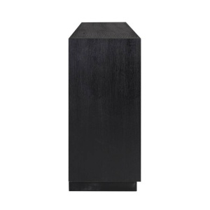 COMODA OAKURA, 240 CM, NEAGRA, DIN FURNIR DE STEJAR, RICHMOND INTERIORS - Img 5
