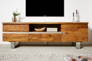 COMODA TV 160CM, MAMMUT, DIN LEMN MASIV DE SALCAM, DESIGN VINTAGE, ARTIM GROUP SELECTION