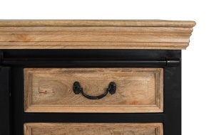 COMODA TV, ARTIM 1908, DIN LEMN DE MANGO SI METAL, DESIGN INDUSTRIAL, ARTIM GROUP SELECTION - Img 5