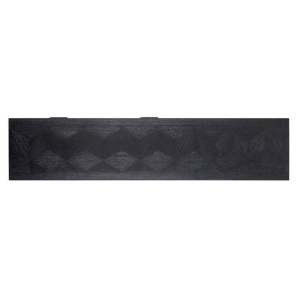 COMODA TV BLAX, 180 CM, NEAGRA, DIN FURNIR DE STEJAR SI METAL, RICHMOND INTERIORS - Img 3