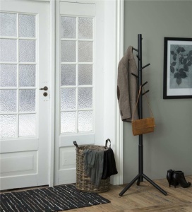 CUIER BREMEN, NEGRU, DIN LEMN MASIV, STIL MODERN, B2 - Img 3