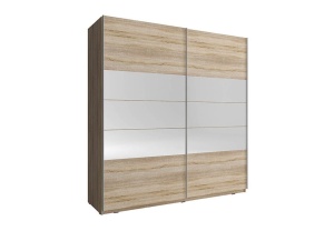 DULAP DORMITOR MIKA I 200 STEJAR SONOMA DESIGN MODERN PSK
