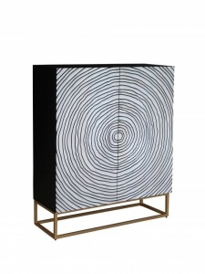 DULAP LIVING 120CM, ZEN, LEMN DE MANGO SI CADRUL DIN METAL, ARTIM GROUP COLLECTION