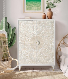 DULAP LIVING, 133CM, LEMN DE MANGO, REALIZAT MANUAL, ARTIM GROUP SELECTION