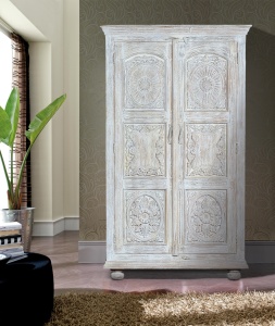 DULAP LIVING CU 2 USI, 200CM, LEMN DE MANGO, REALIZAT MANUAL, ARTIM GROUP SELECTION