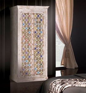 DULAP LIVING DEOSEBIT, GINER 6576, DIN LEMN DE MANGO, ARTIM GROUP SELECTION