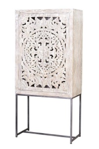 DULAP TALLA 176CM, NATURAL, DIN LEMN DE MANGO SI METAL, GINER Y COLOMER
