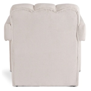 FOTOLIU, ARTIM MEBLE, REALIZAT DIN MATERIAL BOUCLE CREM SI METAL, STIL MODERN - Img 5