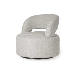 FOTOLIU CONFORTABIL BLOOM, GRI, TAPITERIE DIN TEXTIL, SPUMA HR, ARCURI INCAPSULATE SI LEMN, STIL MODERN