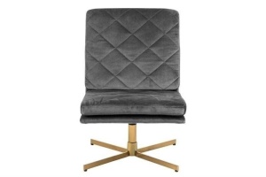 FOTOLIU CONFORTABIL, CARRERA, GRI/AURIU, DIN CATIFEA SI METAL, STIL MODERN B2 - Img 3