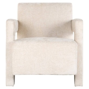 FOTOLIU CONFORTABIL DEVANTO, ALB, TAPITERIE CHENILLE, STIL MODERN, RICHMOND INTERIORS - Img 2