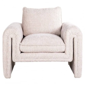 FOTOLIU CONFORTABIL SANDRO, CREM, TAPITERIE BOUCLE, STIL MODERN, RICHMOND INTERIORS - Img 2