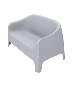 FOTOLIU DIN PLASTIC PENTRU TERASA DUNA 09 , CULOARE GRI DESCHIS, PENTRU UZ COMERCIAL, ARTIM GROUP SELECTION