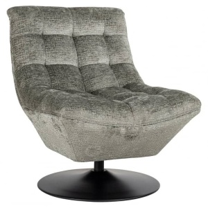FOTOLIU PIVOTANT SYDNEY, VERDE/NEGRU, TAPITERIE CHENILLE SI PICIOR DIN METAL, STIL MODERN, RICHMOND INTERIORS