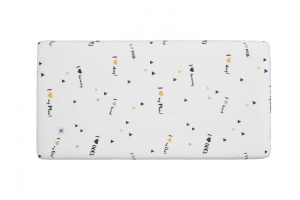 HUSA PENTRU SALTEA PAT COPII I LOVE SHEEP 90x200 DIN BUMBAC BA - Img 3