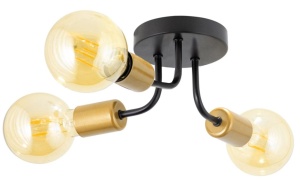 Lampa APP1117-3C Black Gold