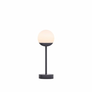LAMPA DE MASA NORAI SLIM 35, GRI ANTRACIT, CU BATERIE