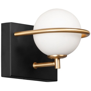 Lampa de perete APP1220-1W Black Gold