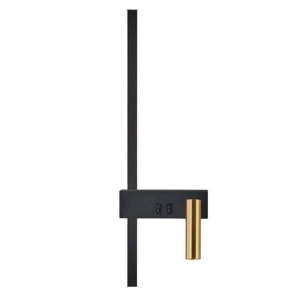 Lampa de perete APP1439-W RIGHT BLACK GOLD