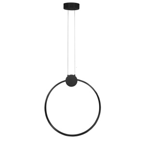 Lampă de tavan LED APP1398-CP BLACK 50cm