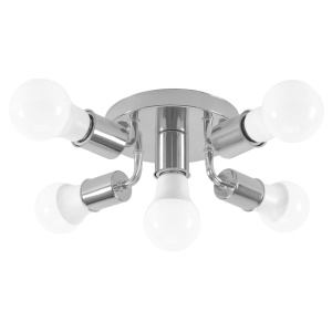 Lampă de tavan Reflector Metal Chrome APP707-5c - Img 2