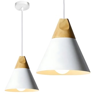 Lampa DE TAVAN SUSPENDABILA Scandi A alb