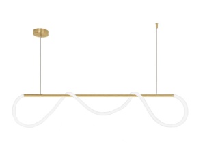 Lampa LED APP854-CP Long Gold