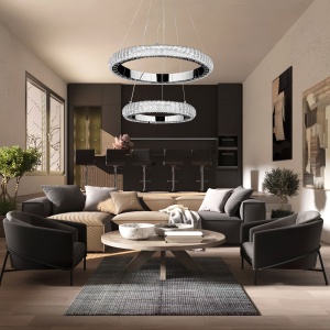 Lampa LED G044-2CP CHROME - Img 3