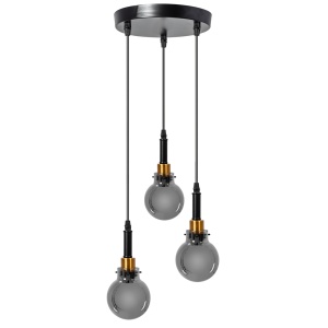 Lampă suspendată APP1125-3CP Black Gold - Img 2