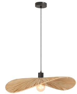 Lampă suspendată APP1826-1CP NATURE BLACK