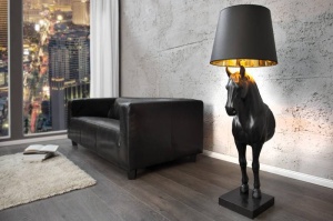 LAMPADAR DEOSEBIT, BLACK BEAUTY, DIN METAL SI TEXTIL